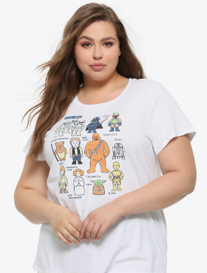 plus size star wars shirts